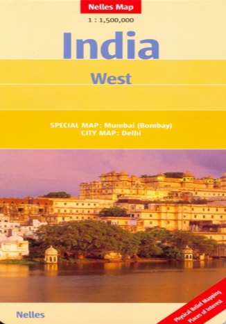 Indie Zachodnie. Mapa Nelles 1:1 500 000  - okadka audiobooka MP3