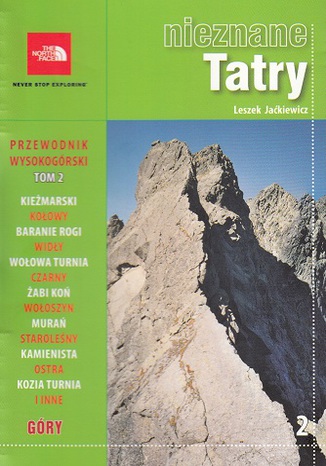 Okładka książki/ebooka Nieznane Tatry. Przewodnik wysokogórski Tom 2