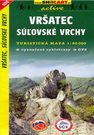 Vršatec, Súlovské Vrchy, 1:50 000  - okładka audiobooka MP3