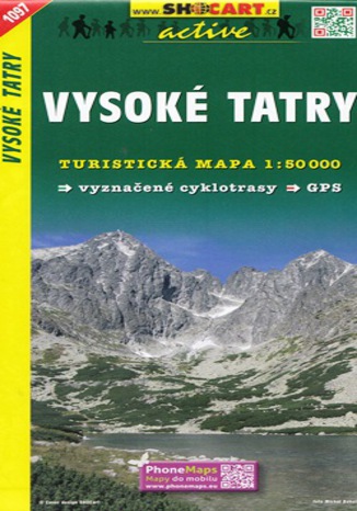 Vysoké Tatry,1:50 000 Praca zbiorowa - okładka książki