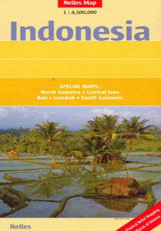 Okładka: Indonezja. Mapa Nelles / 1:4 500 000