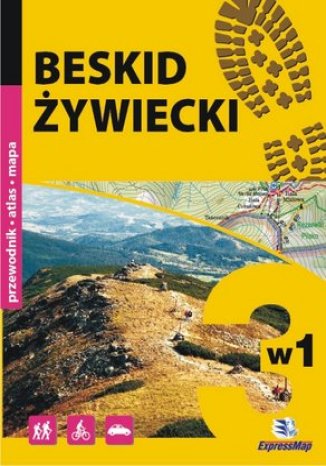 Okładka książki/ebooka Beskid Żywiecki. Przewodnik 3w1