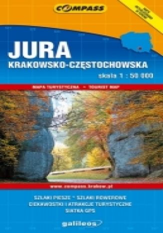 Okładka: Jura Krakowsko - Częstochowska. Mapa turystyczna