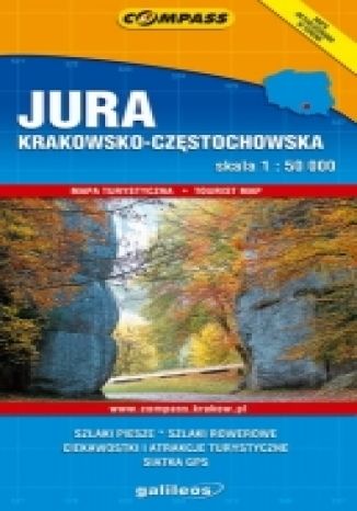 Jura Krakowsko - Częstochowska. Mapa turystyczna  - okładka audiobooka MP3