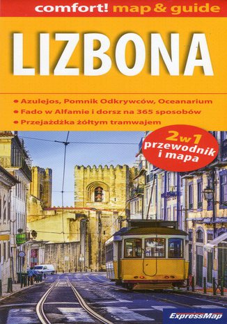 Okładka: Lizbona 2w1. Mapa Express Map / 1:17 500