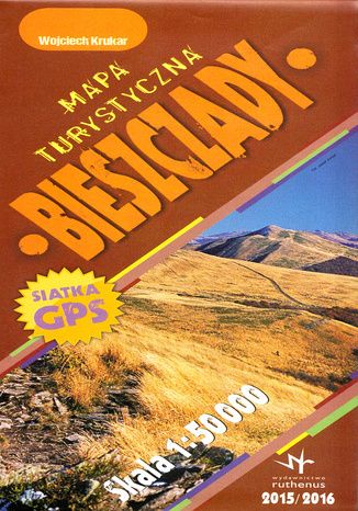 Okładka: Bieszczady. Mapa Ruthenus / 1:50 000