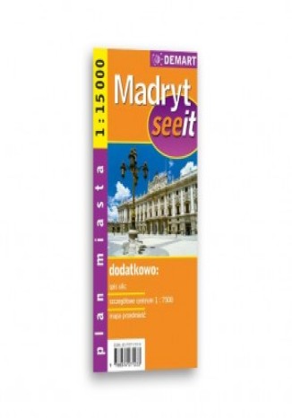 Okładka: Madryt. Plan miasta (See it)
