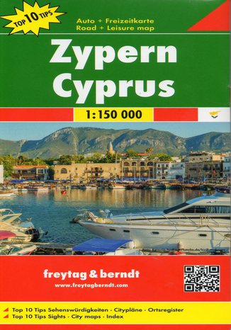 Cypr, 1:150 000 Praca zbiorowa - okładka audiobooka MP3