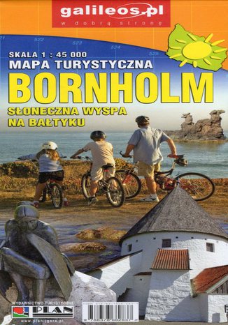 Okładka książki/ebooka Bornholm, 1:45 000