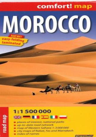 Maroko mapa 1 :1 500 000 ExpressMap  - okładka książki