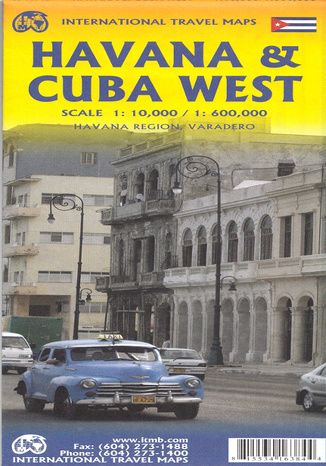 Okładka: Havana & Cuba West, 1:10 000 / 1:600 000