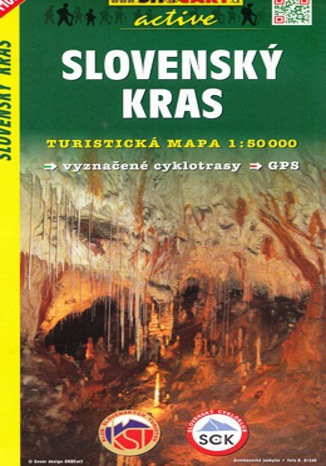  Slovenský Kras, 1:50 000  - okładka książki