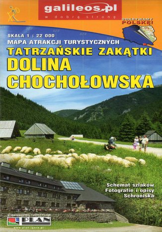 Dolina Chochołowska, 1:22 000  - okładka książki