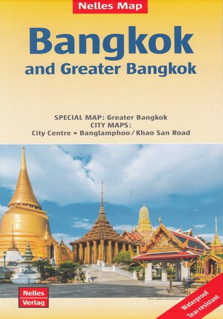 Okładka książki/ebooka Bangkok and Greater Bangkok, 1:15 000 / 1:75 000