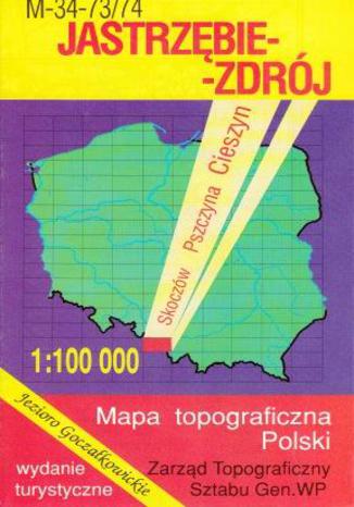 Jastrzębie Zdrój  mapa 1:100 000 WZKart