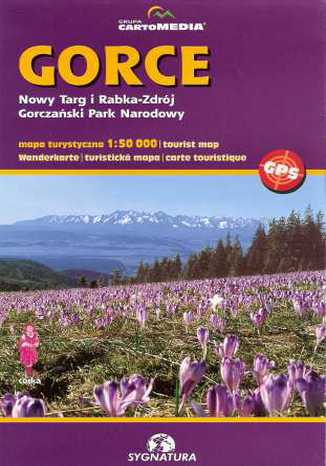 Gorce Nowy Targ Rabka-Zdrj mapa 1:50 000 Sygnatura  - okadka audiobooks CD