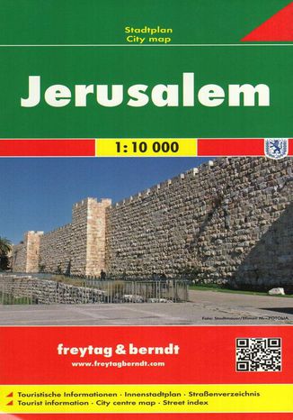 Jerozolima, 1:10 000 Praca zbiorowa - okładka audiobooka MP3