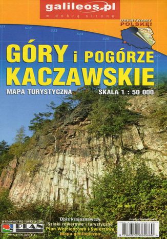 Okładka: Góry i Pogórze Kaczawskie, 1:50 000