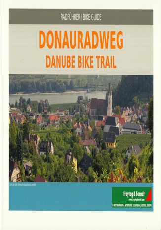Dolina Dunaju, atlas rowerowy, 1:125 000 Freytag&Berndt  - okładka książki