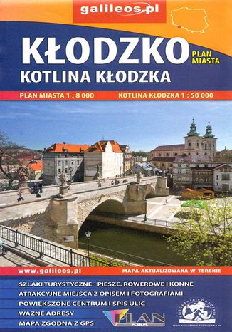 Ok³adka ksi±¿ki/ebooka K³odzko, Kotlina K³odzka, 1:8 000 / 1:50 000