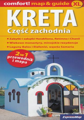 Kreta część zachodnia 2w1, 1:150 000  - okładka audiobooka MP3