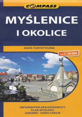 Okładka: Myślenice i okolice, 1:40 000