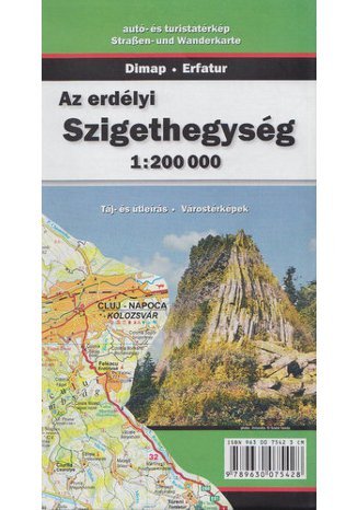 Okładka: Góry Apuseni. Mapa turystyczna Szarvas