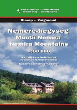 Okładka: Góry Nemira. Mapa turystyczna