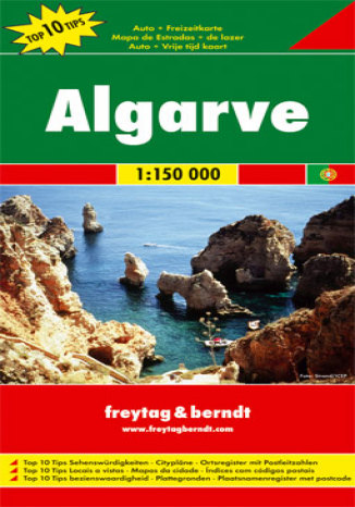 Algarve. Mapa samochodowa  - okładka audiobooka MP3