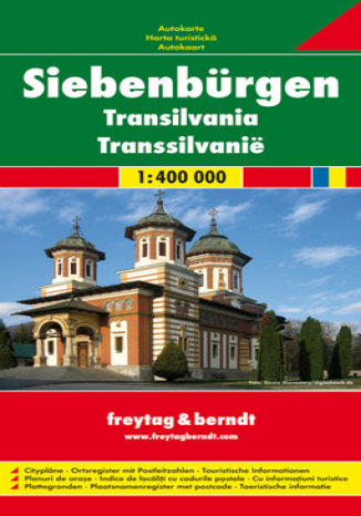 Okładka: Transylwania. Mapa samochodowa