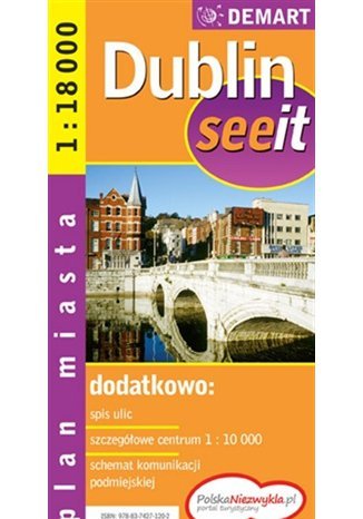 Okładka: Dublin. Plan miasta (See it)