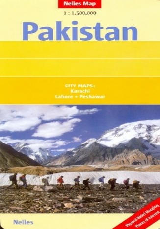 Okładka: Pakistan. Mapa