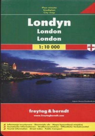 Londyn. Mapa samochodowa  - okładka książki