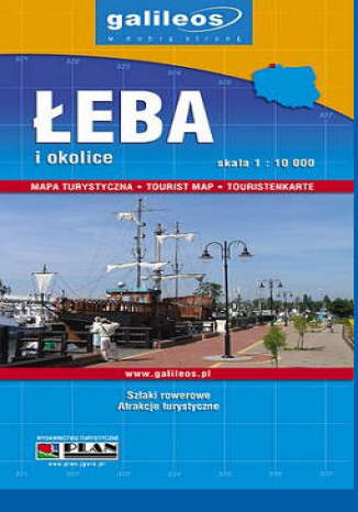 Okładka: Łeba i okolice. Mapa turystyczna [Galileos\