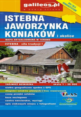 Istebna, Jaworzynka, Koniakw i okolice. Mapa [Galileos]  - okadka audiobooka MP3