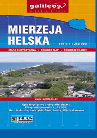 Okładka: Mierzeja Helska. Mapa turystyczna [Galileos\