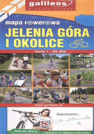 Okładka: Jelenia Góra i okolice. Mapa rowerowa [Galileos\