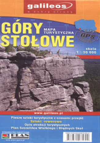 Okładka: Góry Stołowe. Mapa turystyczna [Galileos\