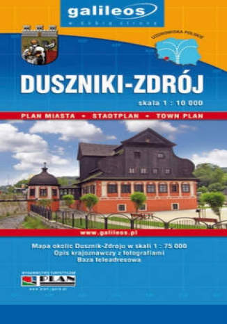 Okładka: Duszniki-Zdrój. Plan miasta [Galileos\