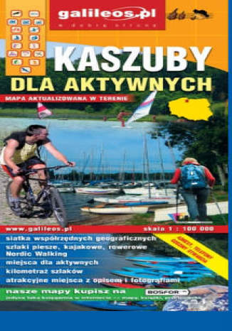 Okładka: Kaszuby dla aktywnych. Mapa [Galileos\