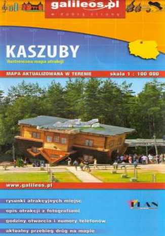 Okładka: Kaszuby. Ilustrowana mapa atrakcji [Galileos\