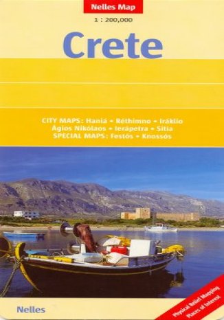 Okładka: Kreta. Mapa