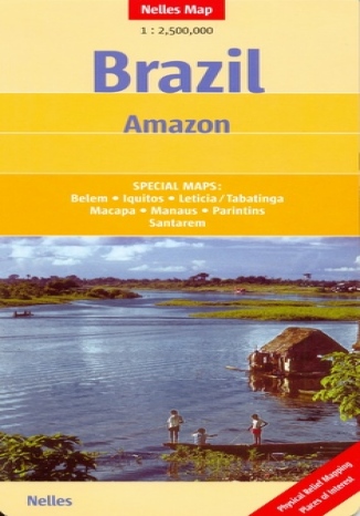 Brazylia. Amazonka. Mapa  - okadka ksiki