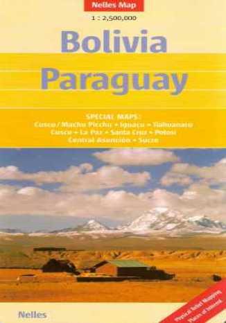 Boliwia, Paragwaj. Mapa  - okadka audiobooks CD