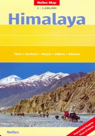 Okładka: Himalaje. Mapa