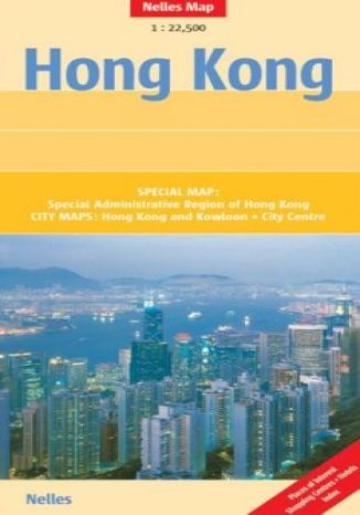 Hongkong. Mapa  - okadka ksiki