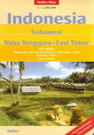 Okładka: Indonezja. Sulawesi. Mapa