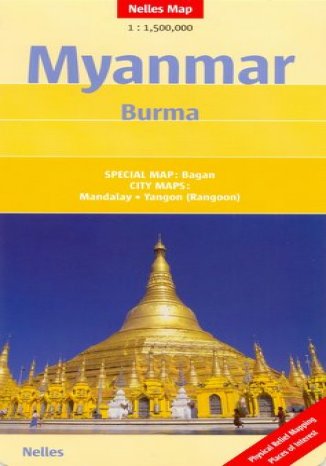 Myanmar. Birma  - okadka ksiki