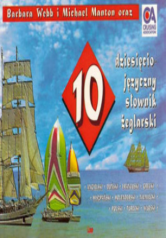 10 języczny słownik żeglarski Barbara Webb i Michael Manton - okładka książki