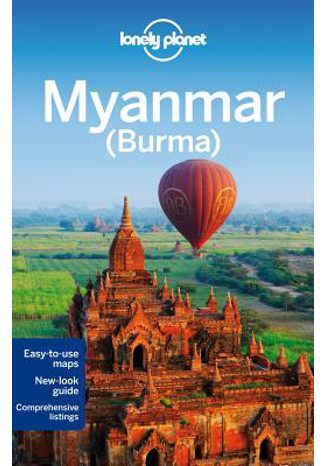 Okładka: Myanmar (Burma). Przewodnik Lonely Planet